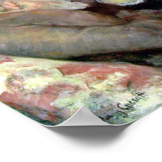 Five O'Clock Tea Mary Cassatt Fine Art Poster (Hoek)