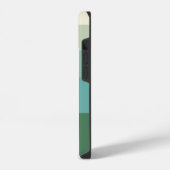Five Shade Green Block iPhone Hoesje (Linkerkant)