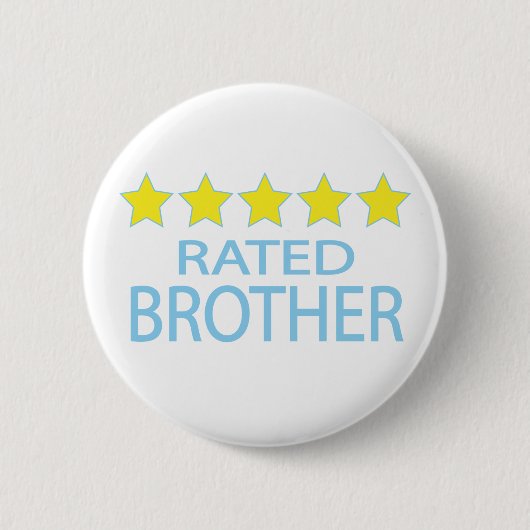 Five Star Broer Ronde Button 5,7 Cm (Voorkant)