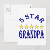 Five Star Opa Briefkaart (Voorkant / Achterkant)