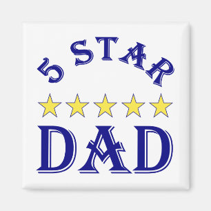 Five Star Papa Magneet