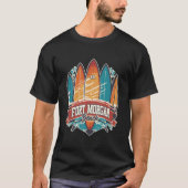 Five Surfboards Fort Morgan Beach Al T-shirt (Voorkant)