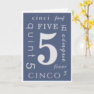 Five Years Sober Kaart