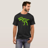 Fiveasaurus Birthday Dinosaur 5e verjaardag voor K T-shirt (Voorkant volledig)