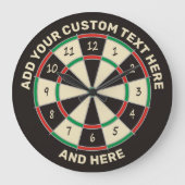 Fives Dart Board Grote Klok (Voorkant)
