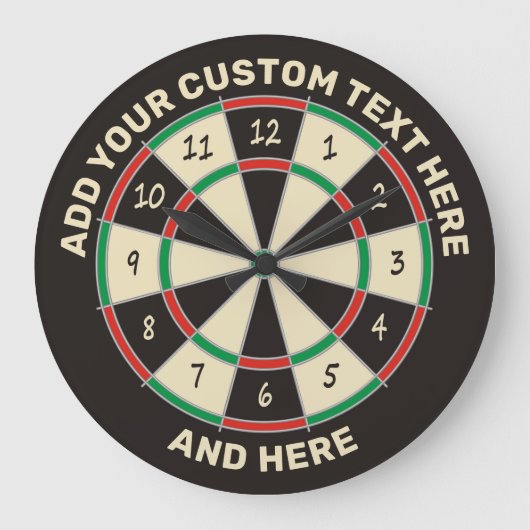 Fives Dart Board Grote Klok (Voorkant)