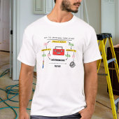 Fix Anything Flow Chart T-shirt