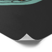 Fix Backs Het is wat ik doe Chiropractor Quote Poster (Hoek)