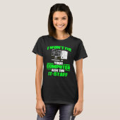 Fix Computer Ask It Staff Cyber Warrior & Security T-shirt (Voorkant volledig)