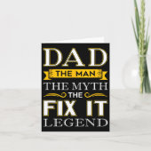 Fix It Papa Gifts Vaders Dag Handy Man Kaart (Voorkant)