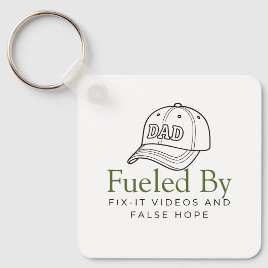 Fix-it video's en valse hoop sleutelhanger (Voorkant)