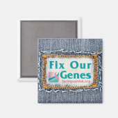 FIX ONZE GENEN MAGNEET (Voorkant / Achterkant)
