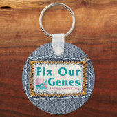 FIX ONZE GENEN SLEUTELHANGER (Voorkant)