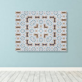 fixatie canvas afdruk (Insitu (Houten vloer))