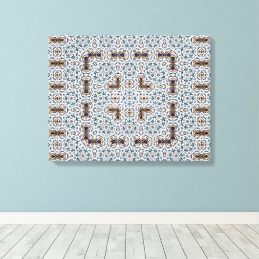 fixatie canvas afdruk (Insitu (Houten vloer))