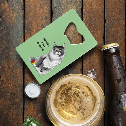 Fixed Kitty Creditkaart Flessenopener