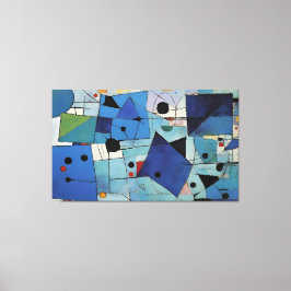 Fixed Smile Melody beroemd gemaakt door Ken Gage Canvas Afdruk