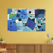 Fixed Smile Melody beroemd gemaakt door Ken Gage Canvas Afdruk (Insitu (Woonkamer))