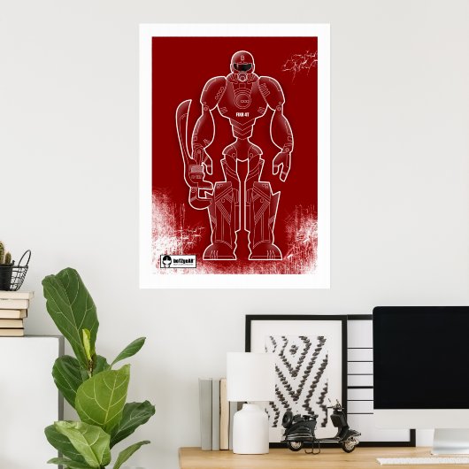 FIXER BOTS POSTER (Thuiskantoor)