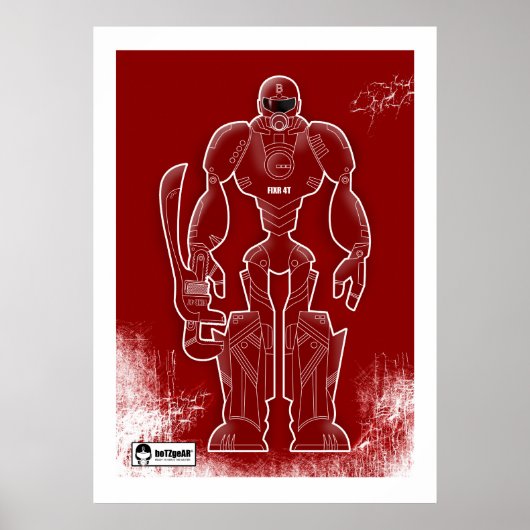 FIXER BOTS POSTER (Voorkant)