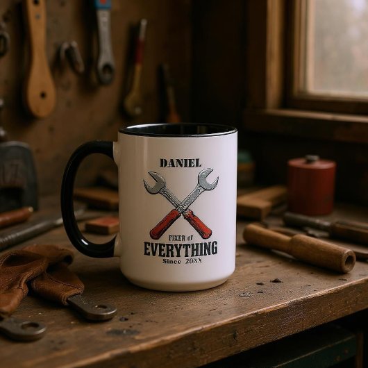 Fixer van alles sindsdien | Aangepaste Vaderdag Mok