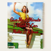 Fixing Antenna 1950 door Gil Elvgren Planner (Achterkant)