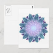 Fiyrnaheh Fractal Mandala Briefkaart (Voorkant / Achterkant)