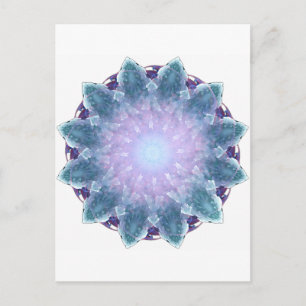 Fiyrnaheh Fractal Mandala Briefkaart