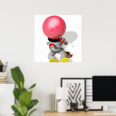 FIZ, het is goed om speelgoed te hebben Poster (Thuiskantoor)