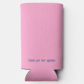 Fizzle Force Logo Seltzer Blikjeskoeler (Achterkant)