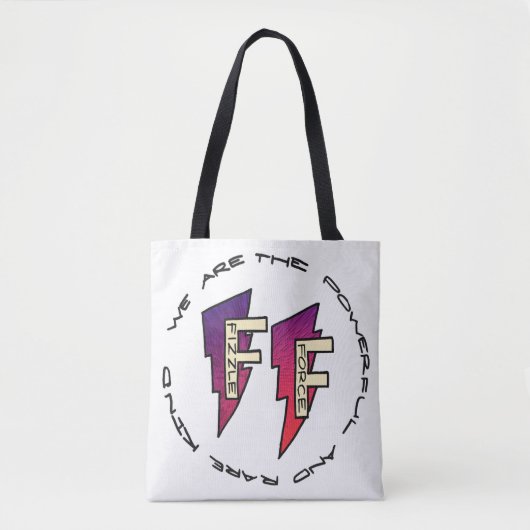 Fizzle Force Logo Tote Bag (Voorkant)