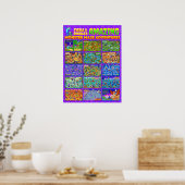 Fizzle & Giggle's Amazing Monster Maze Poster (Keuken)