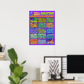 Fizzle & Giggle's Amazing Monster Maze Poster (Thuiskantoor)