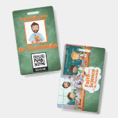 Fizzlebop Labs Badge (Voor- en achterkant)