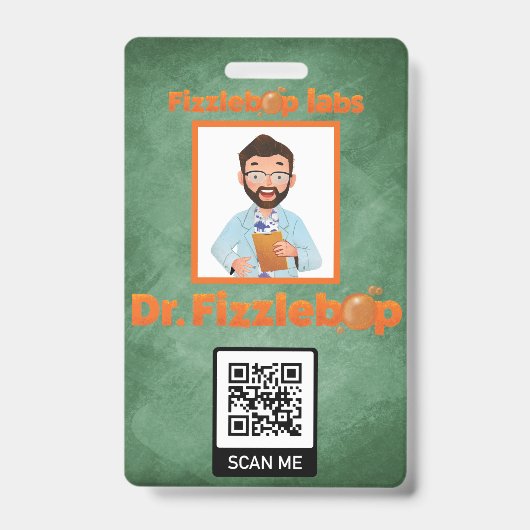 Fizzlebop Labs Badge (Voorzijde)