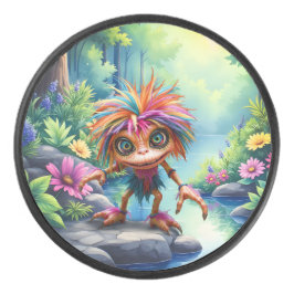 Fizzwiggle de Regenboog Schelmen Sprookje. Hockey Puck