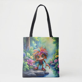 Fizzwiggle de Regenboog Schelmen Sprookje. Tote Bag
