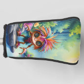 Fizzwiggle de Regenboog Schelmenstreek Sprite. Golfheadcover (Voorkant)