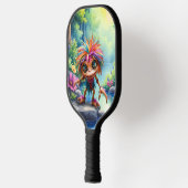 Fizzwiggle de Regenboog Schelmenstreek Sprite. Pickleball Paddle (Links)