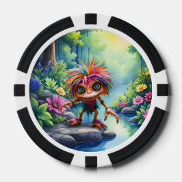 Fizzwiggle de Regenboog Schelmenstreek Sprite. Poker Chips