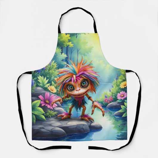 Fizzwiggle de Regenboog Schelmenstreek Sprite. Schort (Voorkant)