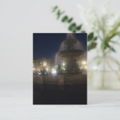 Fizzy avond briefkaart (Staand voorkant)