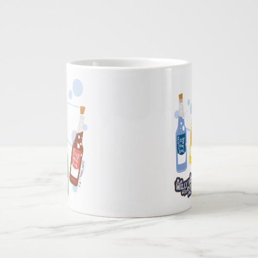 Fizzy Lifting Drink Grafisch Grote Koffiekop (Voorkant)