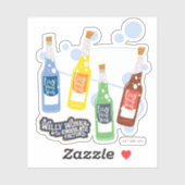 Fizzy Lifting Drink Grafisch Sticker (Vel)