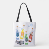 Fizzy Lifting Drink Grafisch Tote Bag (Achterkant)
