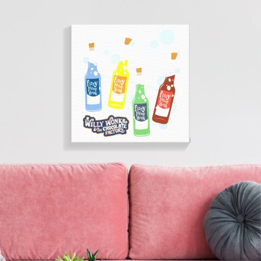 Fizzy Lifting Drink Graphic Canvas Afdruk (Insitu (Woonkamer))