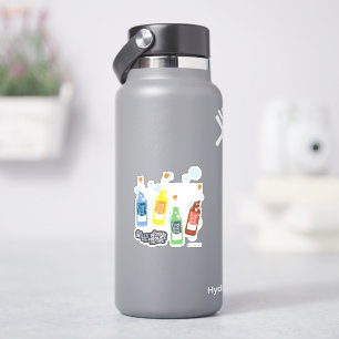 Fizzy Lifting Drink Graphic Sticker