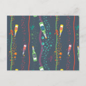 Fizzy Lifting Drink Pattern Briefkaart (Voorkant)