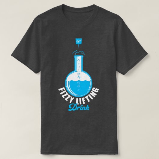 Fizzy Lifting Drink Willy Wonka Charlie en de Ch T-shirt (Design voorkant)