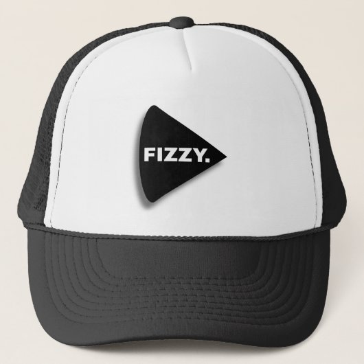 "Fizzy Pet: een sprankelend avontuur" Trucker Pet (Voorkant)
